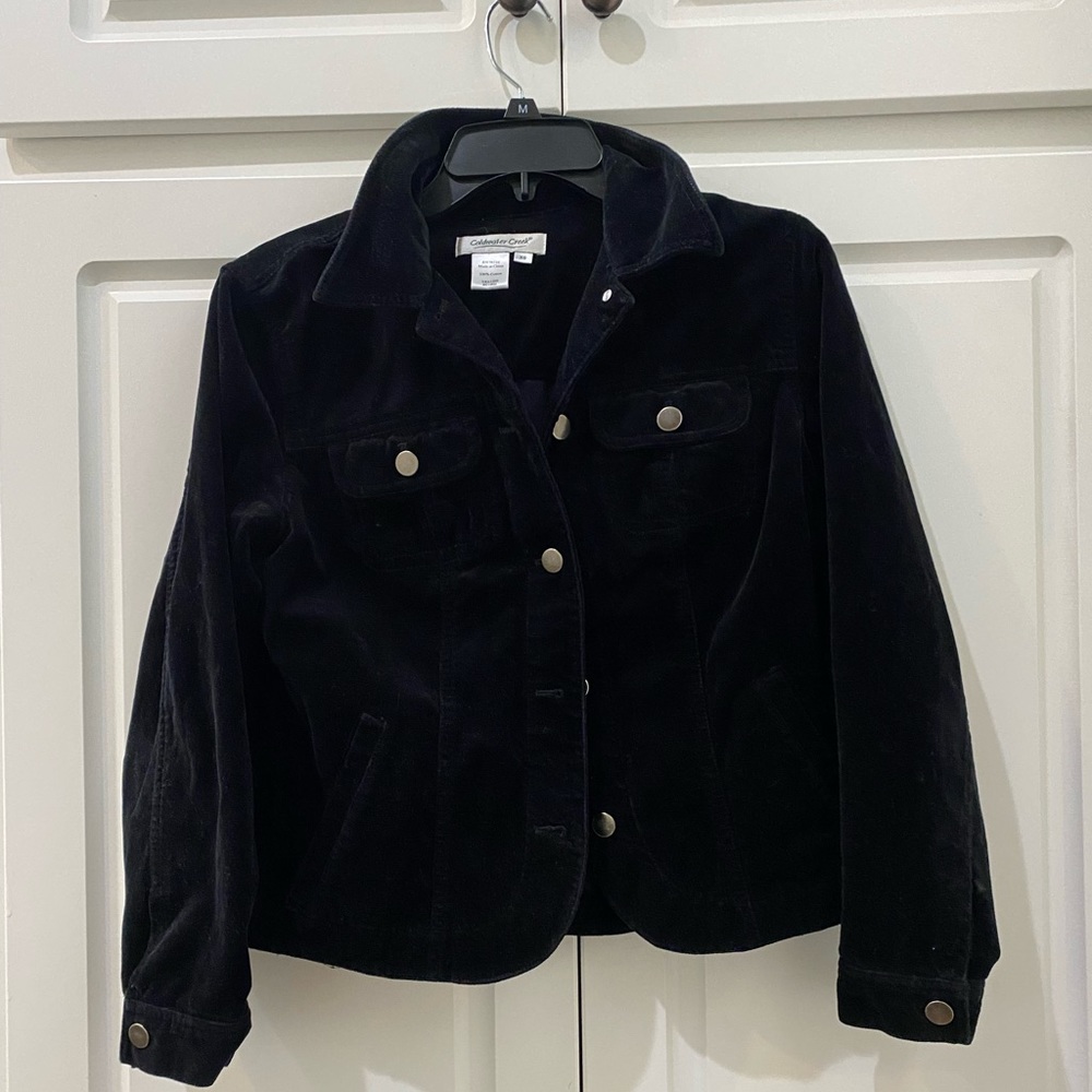 Coldwater Creek Velveteen Jacket